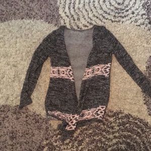 Justice cardigan size 10